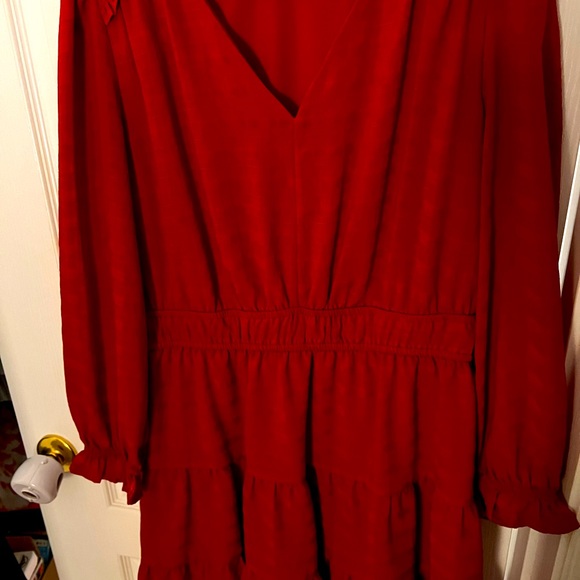LOFT Red Dress - Picture 3 of 3